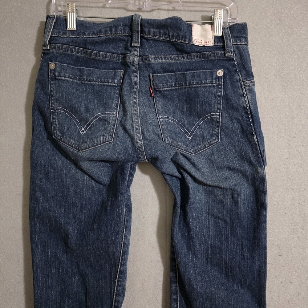 Vtg Rare Y2K Levi's Womens Redwire Slough Straight Denim Jeans Size 5 - Picture 10 of 11